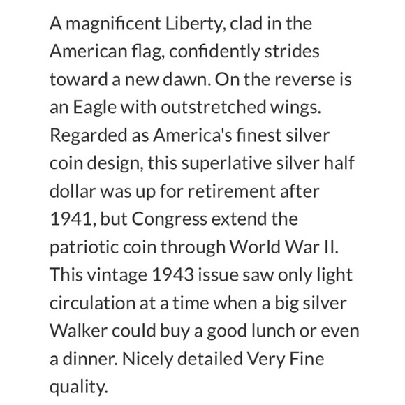 Handcrafted Silver “Walking Liberty” Coin Ring 8.5 - Picture 14 of 14